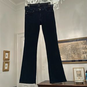 Like New 7 For All Mankind Bootcut Jeans. Retail $228.